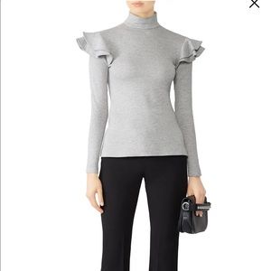 Hunter Bell Mason Grey Knit Top